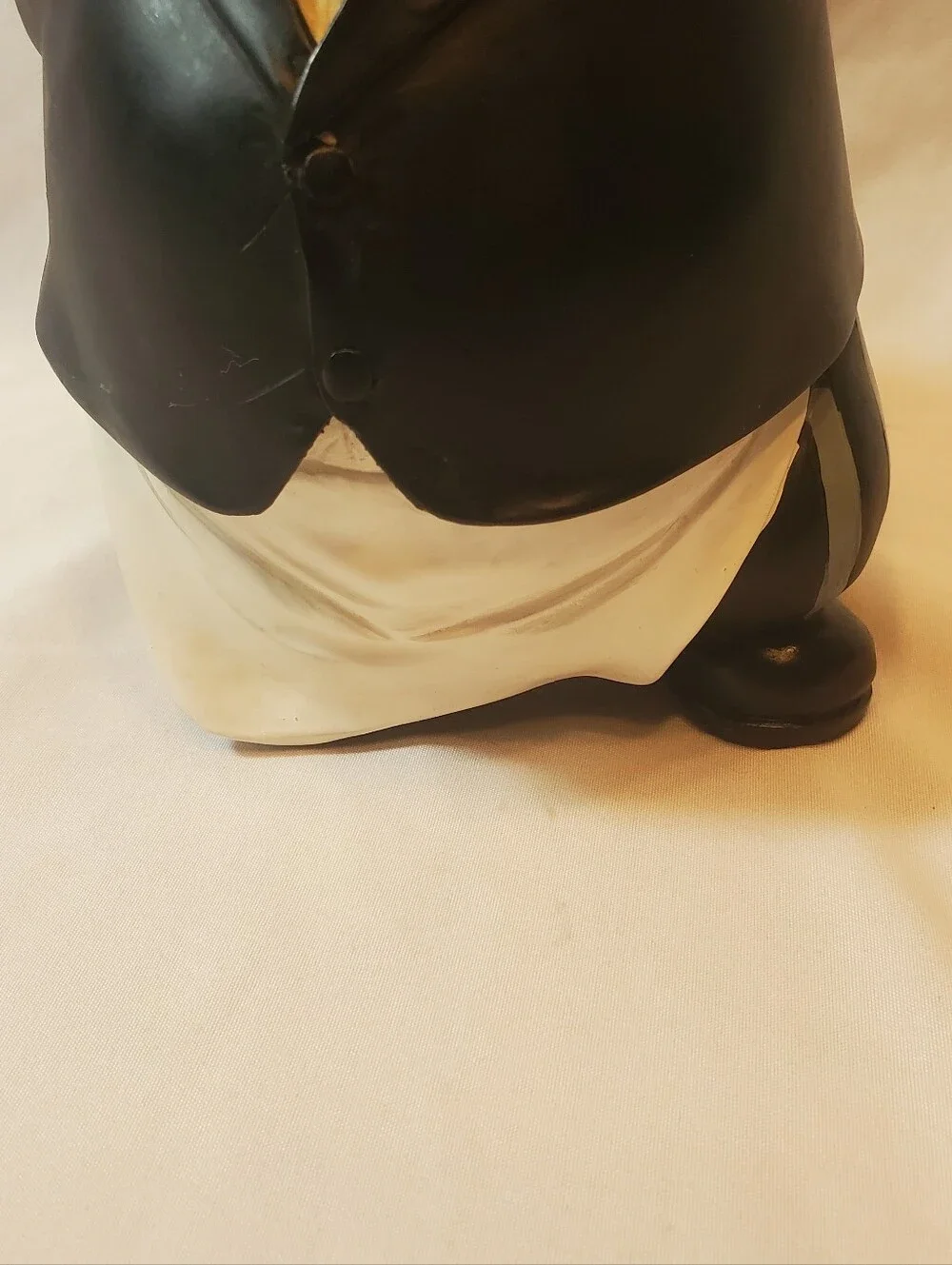 Young's Resin Vtg Italian/French Chef Butler Wine Caddy Holder EUC